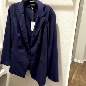 Lane Bryant Blue Blazer